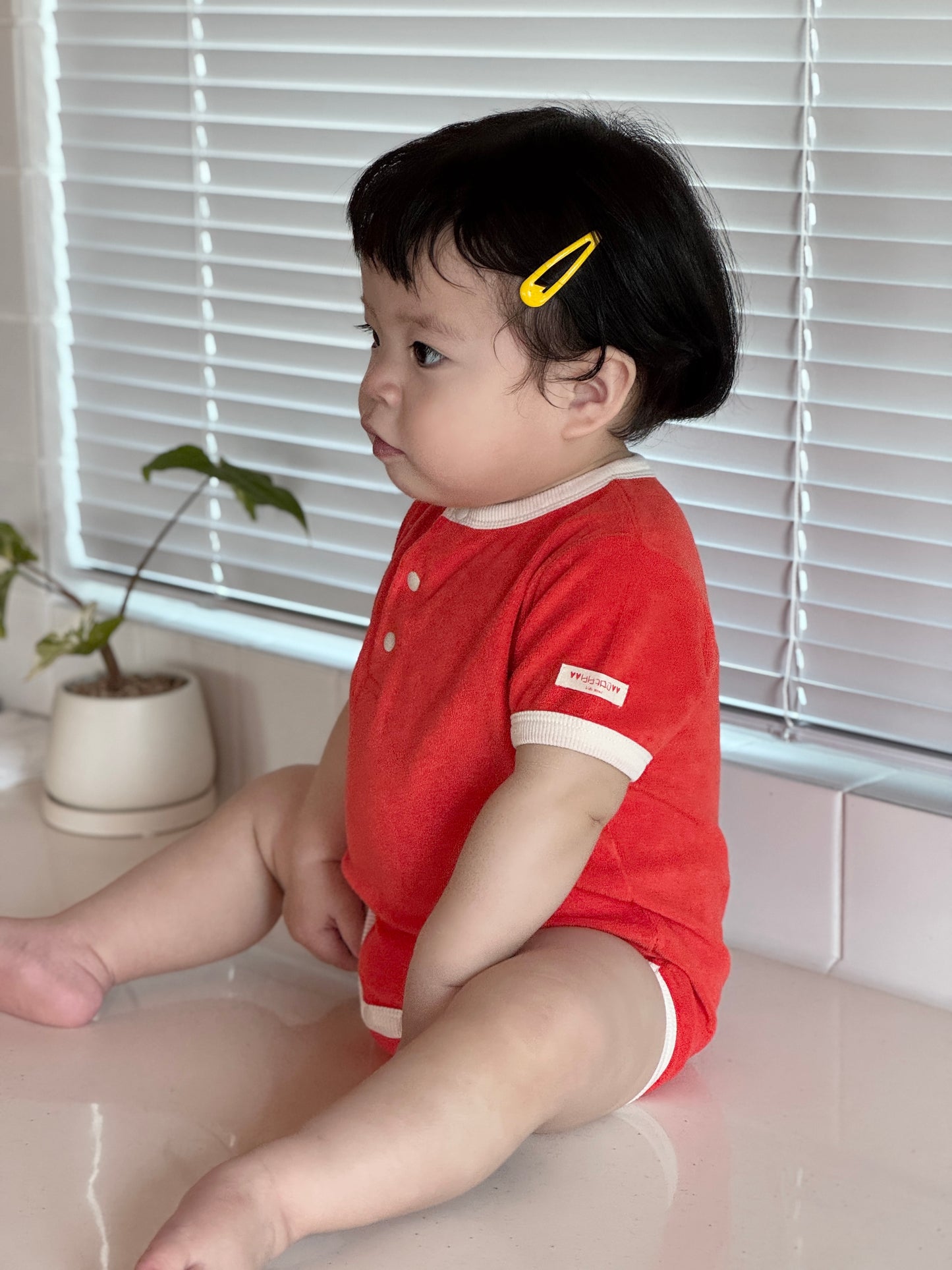 Terry Bebe Bodysuit