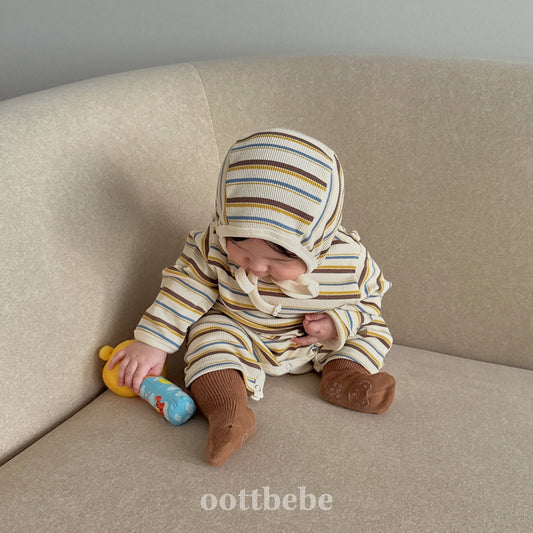 Cozy Stripe 2-Piece Set