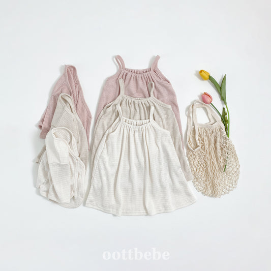 Rose Dress & Cardigan Set