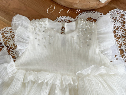 Petite Pearl Dress Bodysuit