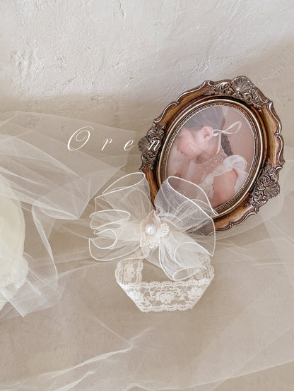 Pearl Ribbon Headband