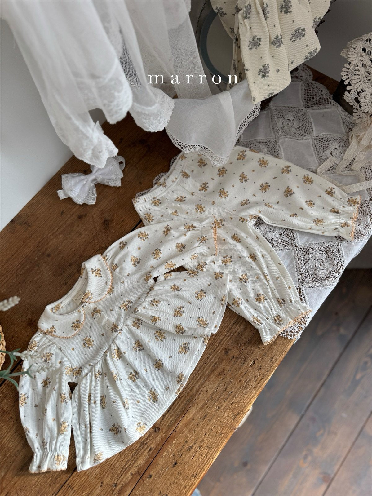Flower Top & Bottom Set