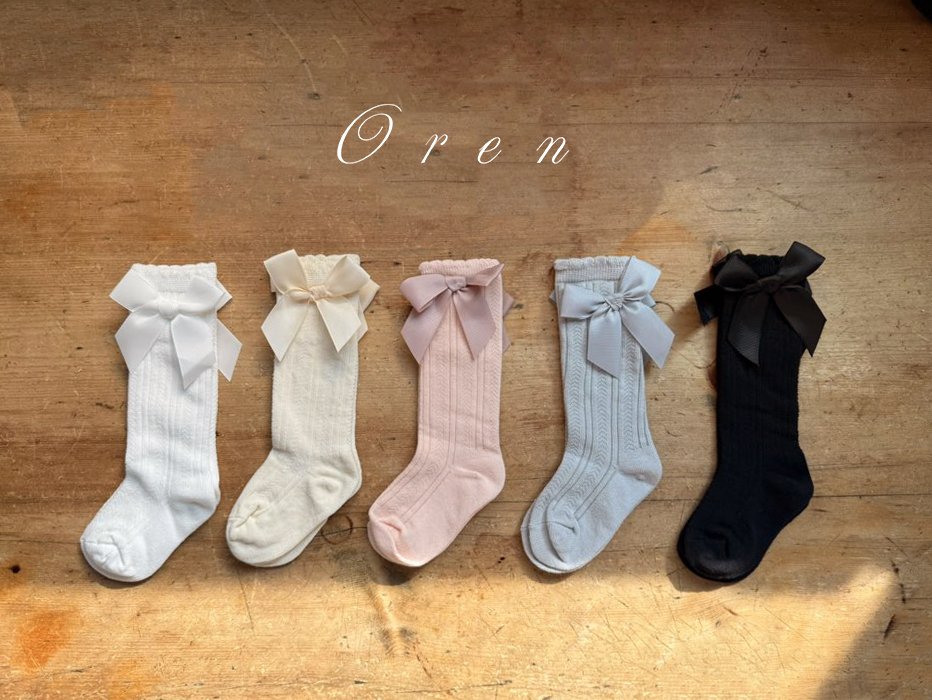 Twinkle Ribbon Socks