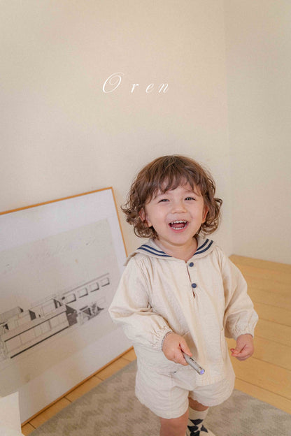 Little Voyage Top and Bottom Set