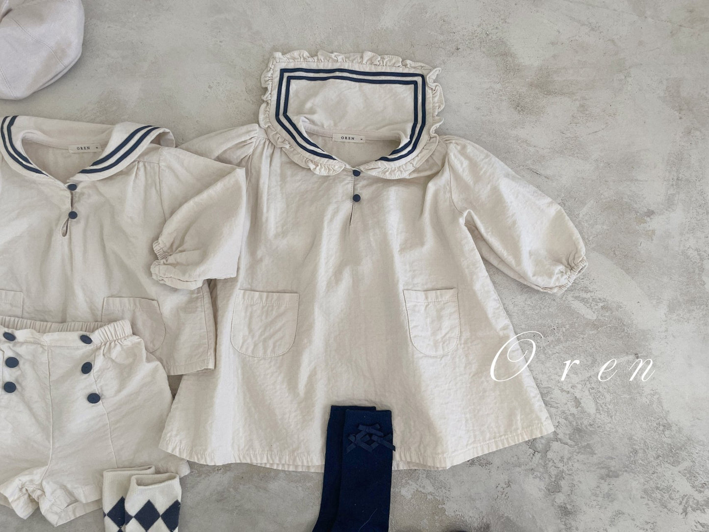 Little Voyage Top and Bottom Set
