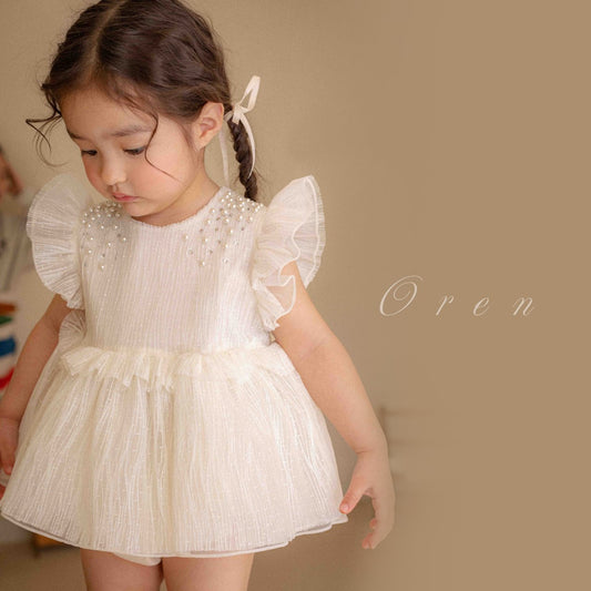 Petite Pearl Dress Bodysuit