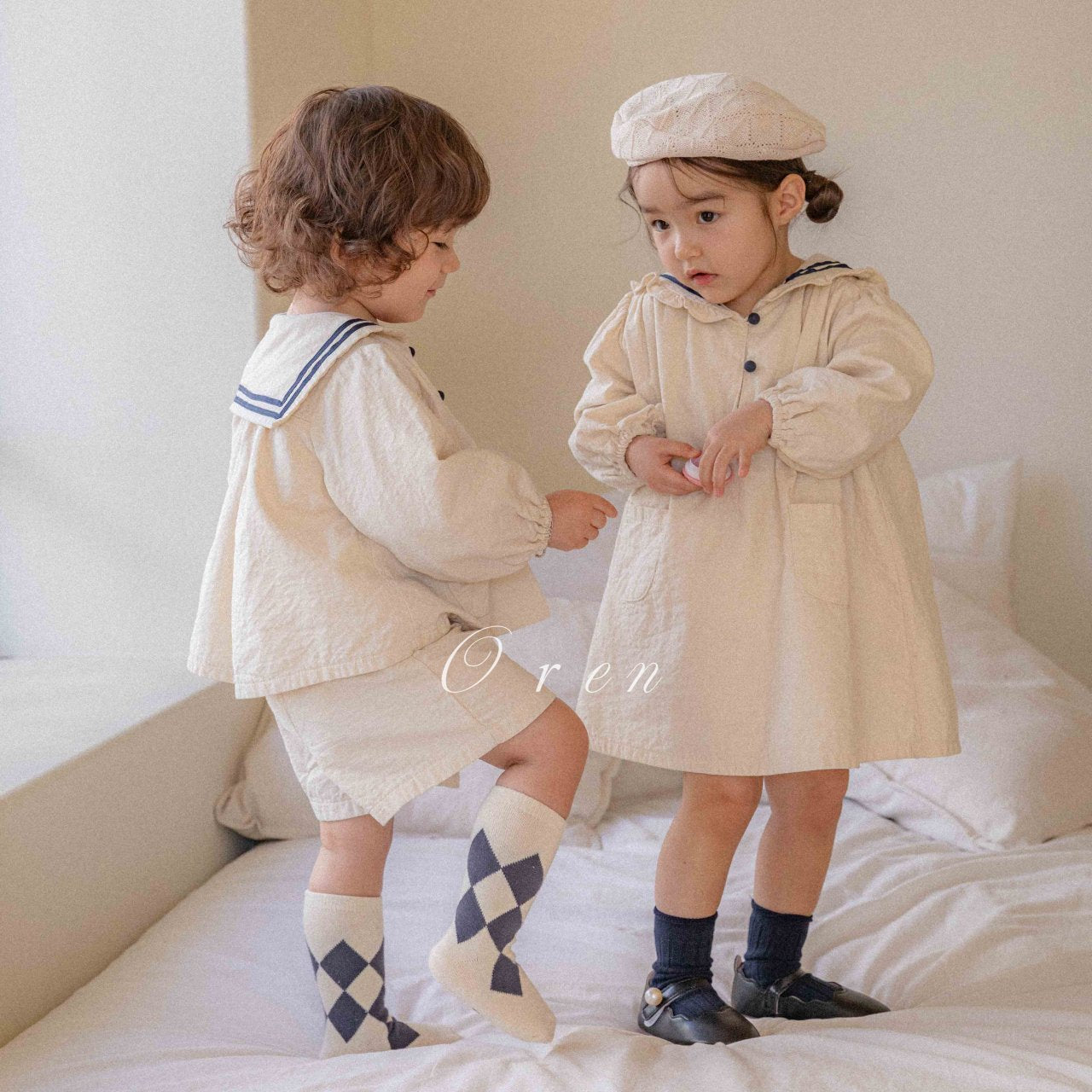 Little Voyage Top and Bottom Set